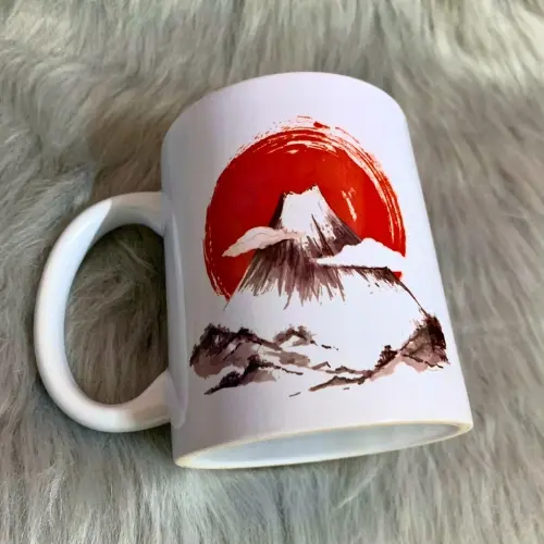 สกรีนแก้วมัค แก้วกาแฟเซรามิคสกรีนลายกราฟิก